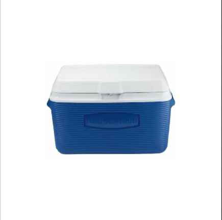 Rubbermaid Cooler, 34 Quart, Blue FG2A2002MODBL : : Home & Kitchen